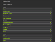 Tablet Screenshot of coogle.net